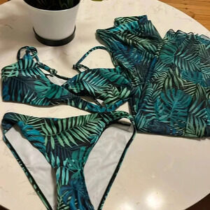 Bikini/beachpant set new